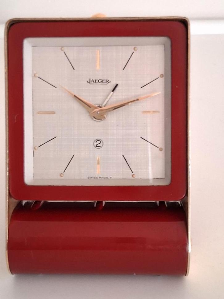 Jaeger Lecoultre Reiswekker  Vintage, Antiek en Kunst, Antiek | Klokken, Ophalen of Verzenden