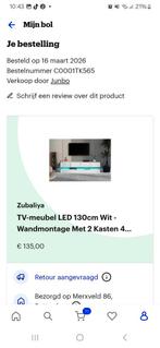 Tv meubel, Huis en Inrichting, Haarden, Ophalen, Vrijstaande haard, Elektrische haard