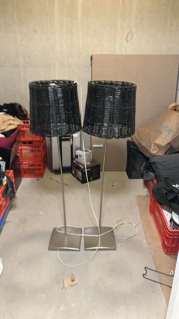 Lampen, Huis en Inrichting, Lampen | Vloerlampen, Ophalen, Zo goed als nieuw, Overige materialen, 100 tot 150 cm