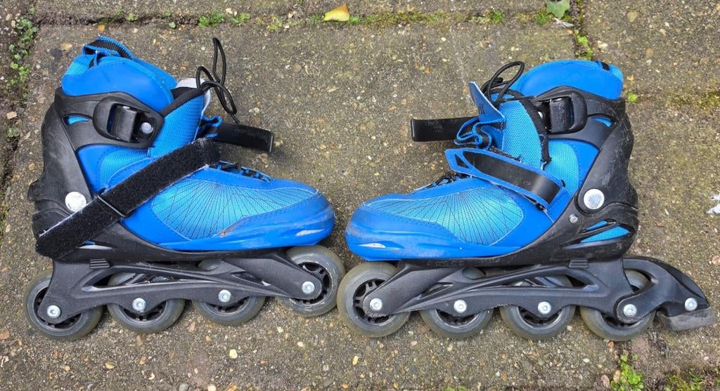 Kinder skeelers Crivit maat 33 tot 37 verstelbaar, Sport en Fitness, Skeelers, Ophalen, Verstelbaar, Gebruikt