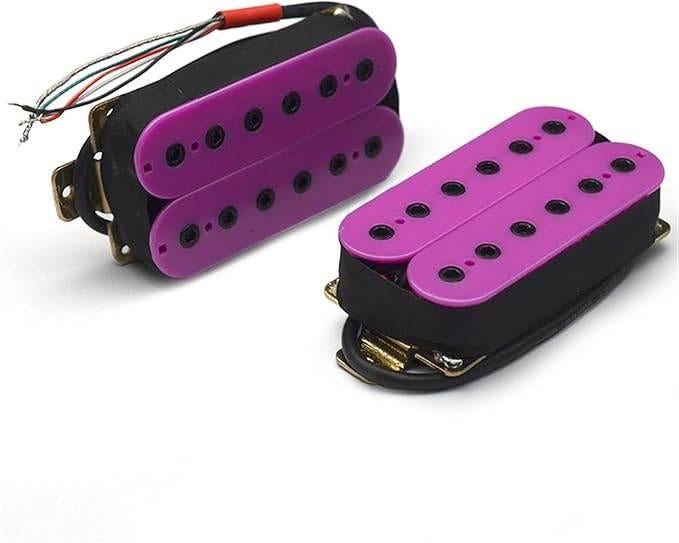 Set Paarse Humbucker Pickups (Neck + Bridge pickup), Muziek en Instrumenten, Instrumenten | Onderdelen, Ophalen of Verzenden, Nieuw