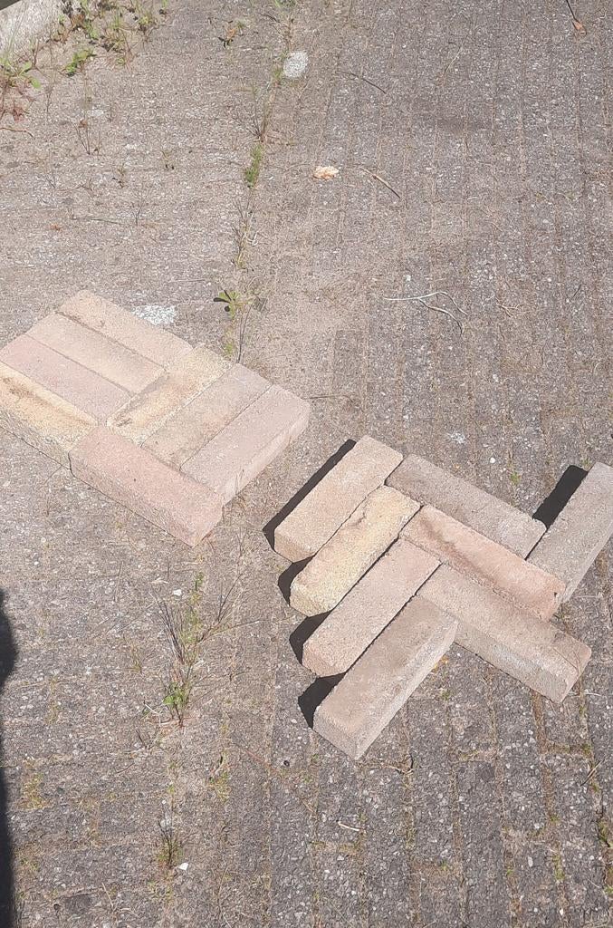 Klinkers en koppelstones  te koop, Ophalen, Beton, Klinkers