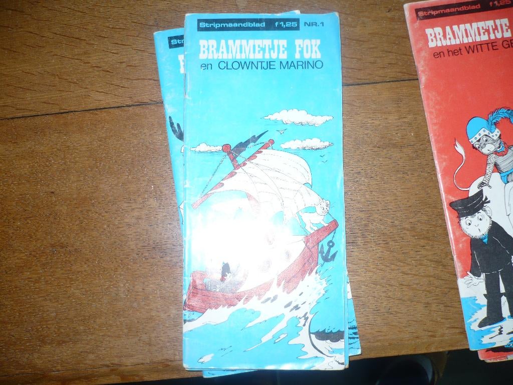 6 stripboekjes van brammetje fox, Gelezen, Ophalen of Verzenden, Bart van leeuwen, Meerdere stripboeken