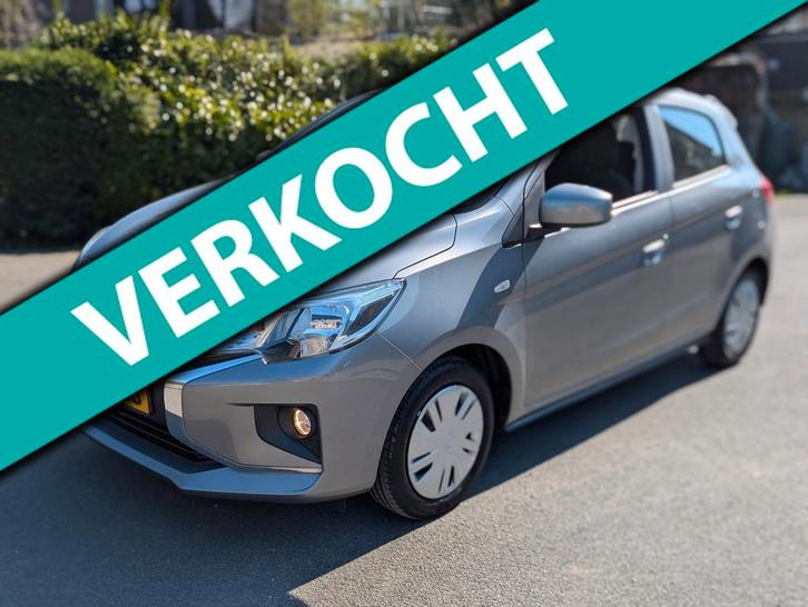 Mitsubishi Space Star 1.2 Cool+ CarPlay APK o.h., Auto's, Mitsubishi, Bedrijf, Te koop, Space Star, ABS, Airbags, Airconditioning