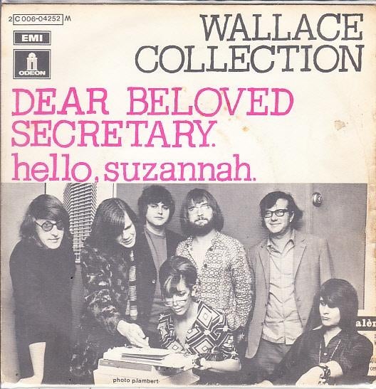 wallace collection - dear beloved secretary, Cd's en Dvd's, Vinyl Singles, Gebruikt, 7 inch, Single, Ophalen of Verzenden