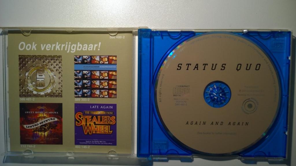 Status Quo - Again And Again, Ophalen of Verzenden, Zo goed als nieuw, Poprock