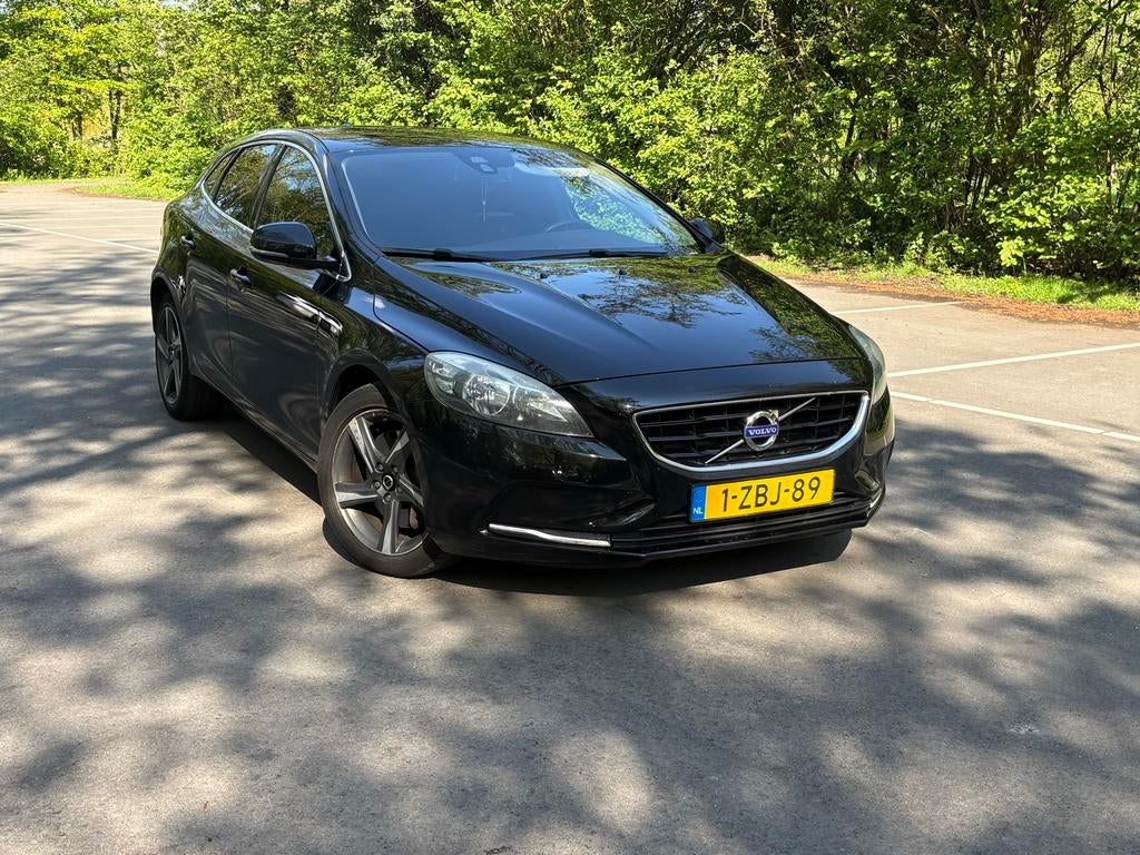 Volvo V40 2.0 D4 190PK 2014 Zwart, Auto's, Volvo, Particulier, V40, Diesel, A, Hatchback, Handgeschakeld, Origineel Nederlands