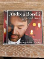 CD Andrea Bocelli - Sacred Arias, Ophalen of Verzenden, Modernisme tot heden, Zo goed als nieuw, Vocaal