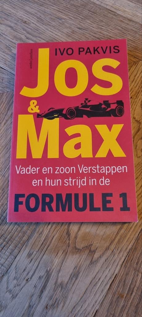 Jos & Max Verstappen: Vader en zoon in Formule 1, Ophalen of Verzenden, Zo goed als nieuw, Ivo Pakvis, Overige sporten