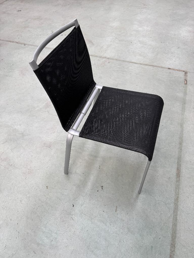 Keukenstoel, Huis en Inrichting, Stoelen, Ophalen, Kunststof, Zwart, Zo goed als nieuw