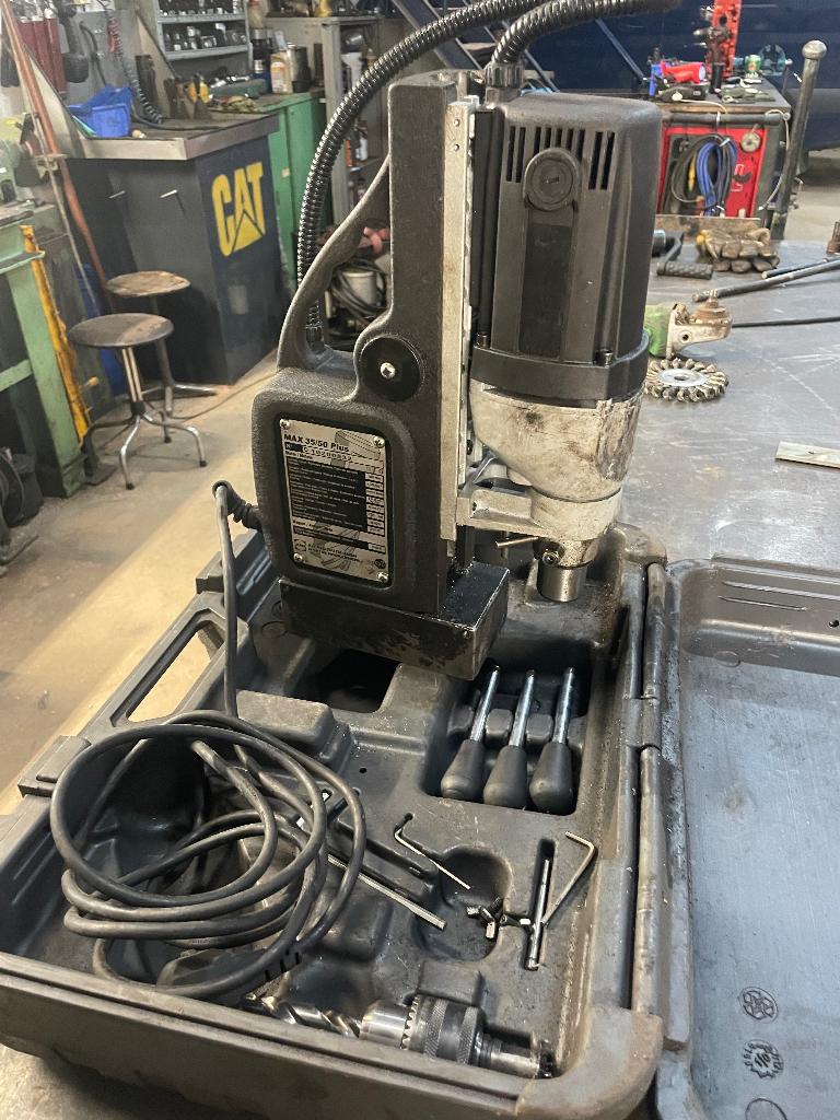 Magneetboormachine, Ophalen, Gebruikt, Boormachine