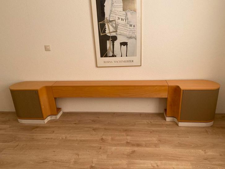 Auping Auronde 1000 achterwand 180 cm, Huis en Inrichting, Slaapkamer | Nachtkastjes, Gebruikt, Minder dan 55 cm, 65 cm of meer