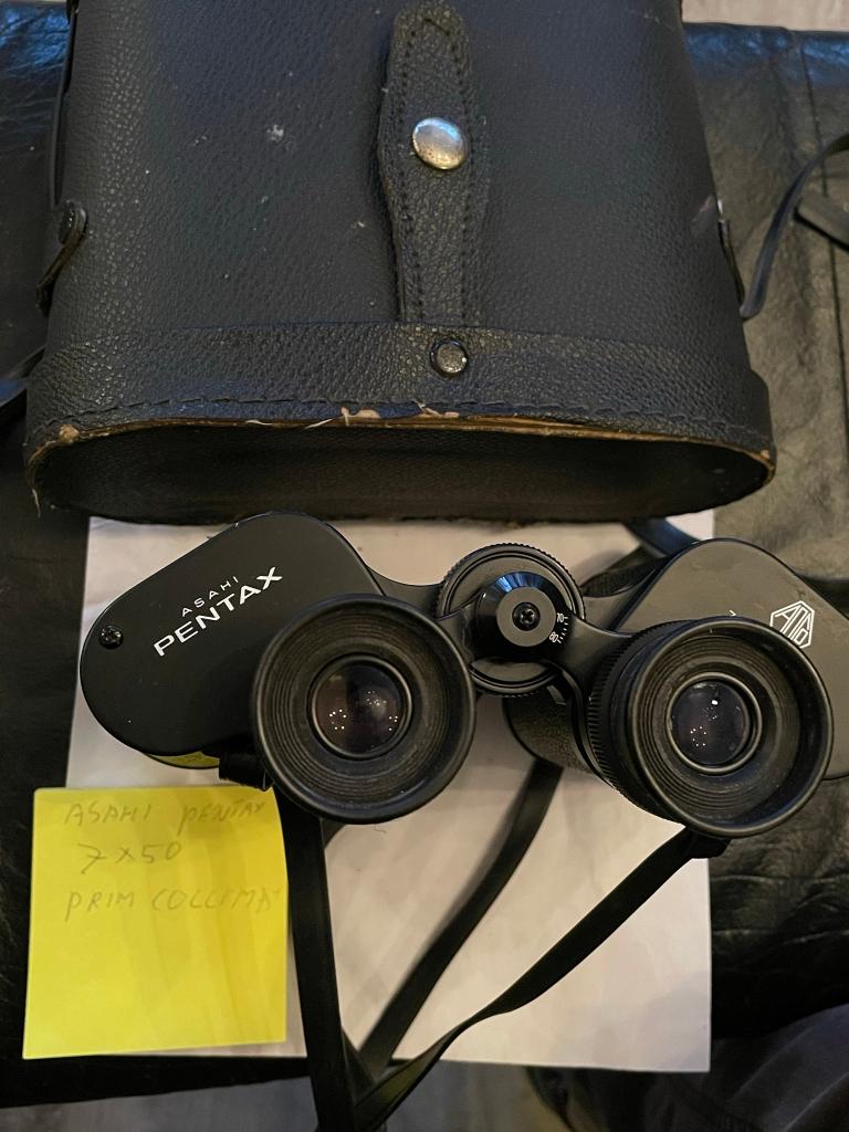 Asahi pentax 7x50 7.1 Field model: 563 verrekijker met hoes, Ophalen, Minder dan 8x, Zo goed als nieuw, Overige typen