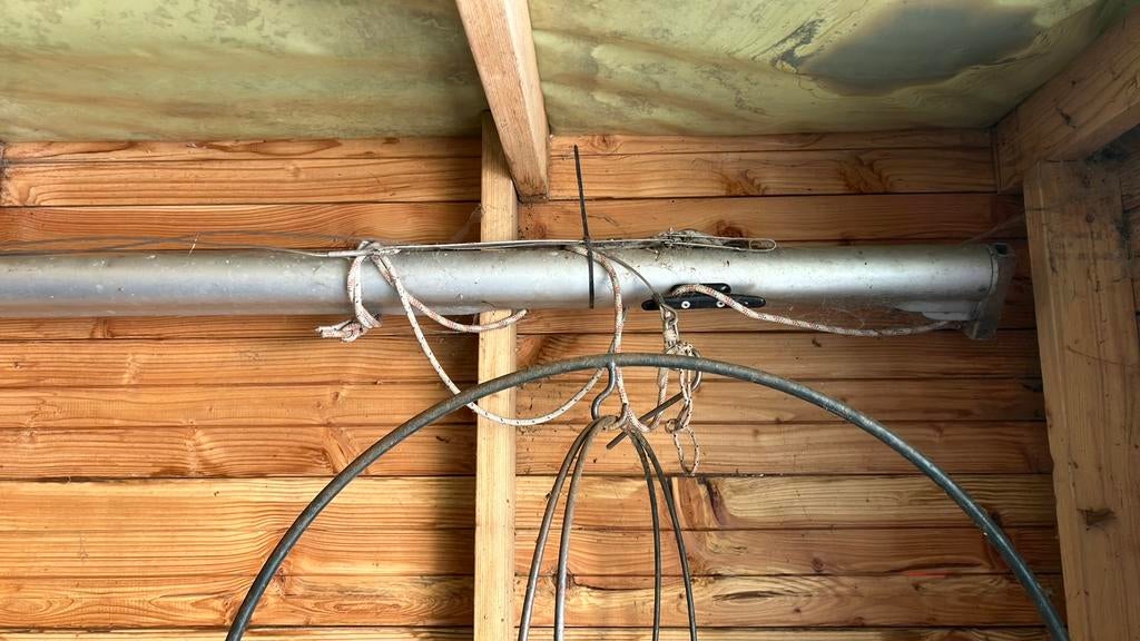 Mast van flying junior, Ophalen, Minder dan 15 m²