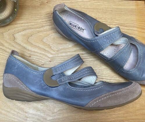 Blue Box schoenen maat 41, Blauw, Overige typen, Ophalen of Verzenden, Zo goed als nieuw