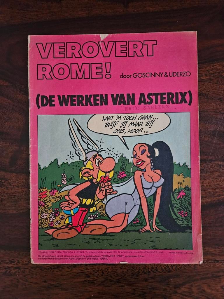 Asterix, Verovert Rome, album buiten reeks, Eén stripboek, Ophalen of Verzenden, Gelezen, Goscinny & Uderzo