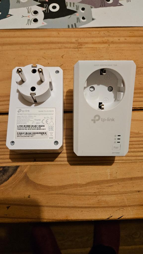 TP-Link TL-PA7027P KIT AV1000 - 1GB Powerline Starterset, Ophalen of Verzenden, Zo goed als nieuw, TP-LINK