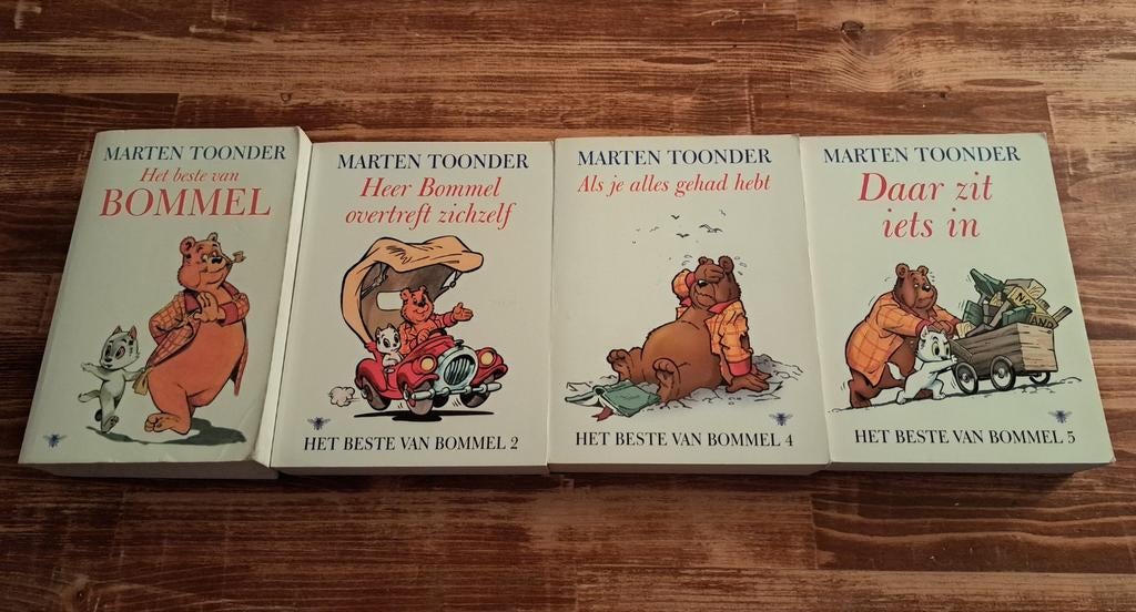 Boeken van Olivier B. Bommel. Delen 1, 2, 4, 5, Ophalen of Verzenden, Gelezen, Overige onderwerpen