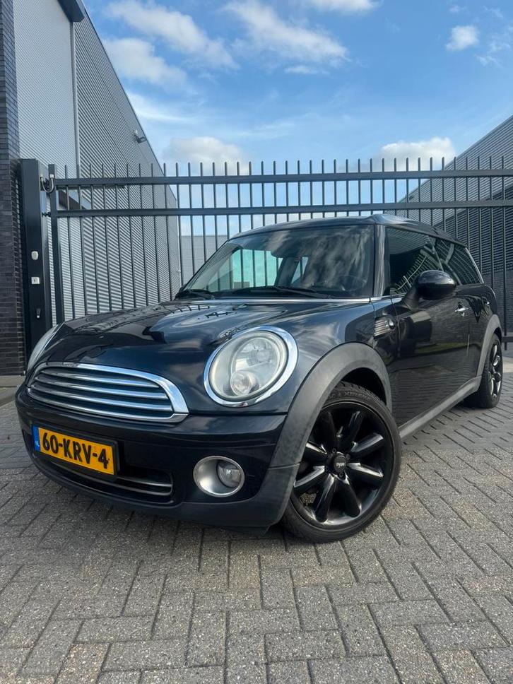 Mini Clubman 1.6 Cooper 2008 Zwart, Auto's, Mini, Particulier, Clubman, Benzine, B, Stationwagon, Handgeschakeld, Geïmporteerd