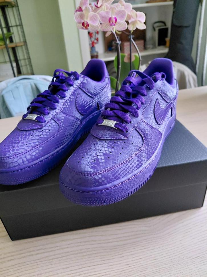 Nike air force 1 low Kobe Bryant court purple maat 41, Kleding | Heren, Schoenen, Nieuw, Sneakers of Gympen, Overige kleuren, Ophalen of Verzenden