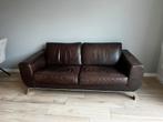 Natuzzi leren bank - 192x94cm, Ophalen, Gebruikt, 150 tot 200 cm, Tweepersoons