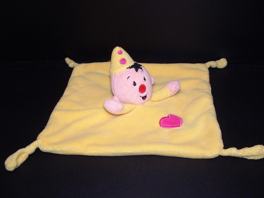 STUDIO 100 POPJE CLOWN BUMBA KNUFFELDOEKJE VELOURS, Kinderen en Baby's, Speelgoed | Knuffels en Pluche, Ophalen of Verzenden, Nieuw