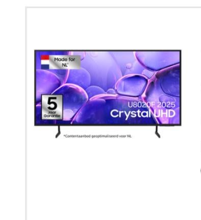 Nieuwe Samsung tv 55” UHD smart U8020F, Ophalen, 50 Hz, Nieuw, Samsung