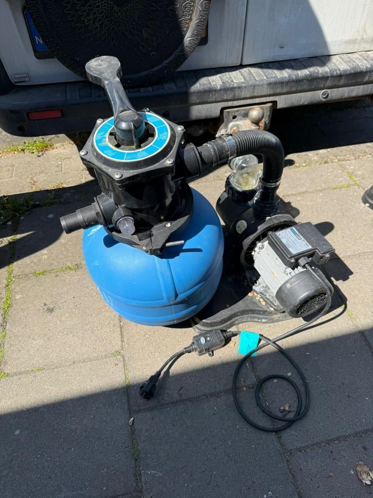 Zwembad filterpomp Waterland ZF-300, Tuin en Terras, Zwembad-toebehoren, Ophalen of Verzenden, Gebruikt, Zwembadpomp