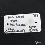 Mercedes W126  1982 Motorkap  Type 1