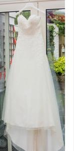 Bruidsjurk maat 36-38, Ophalen of Verzenden, Gedragen, Wit, Trouwjurk