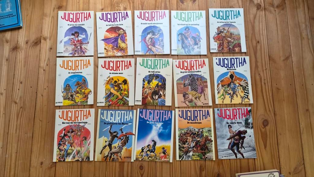 Franz - Jugurtha stripboeken - 1 t/m 15, Boeken, Stripboeken, Ophalen of Verzenden