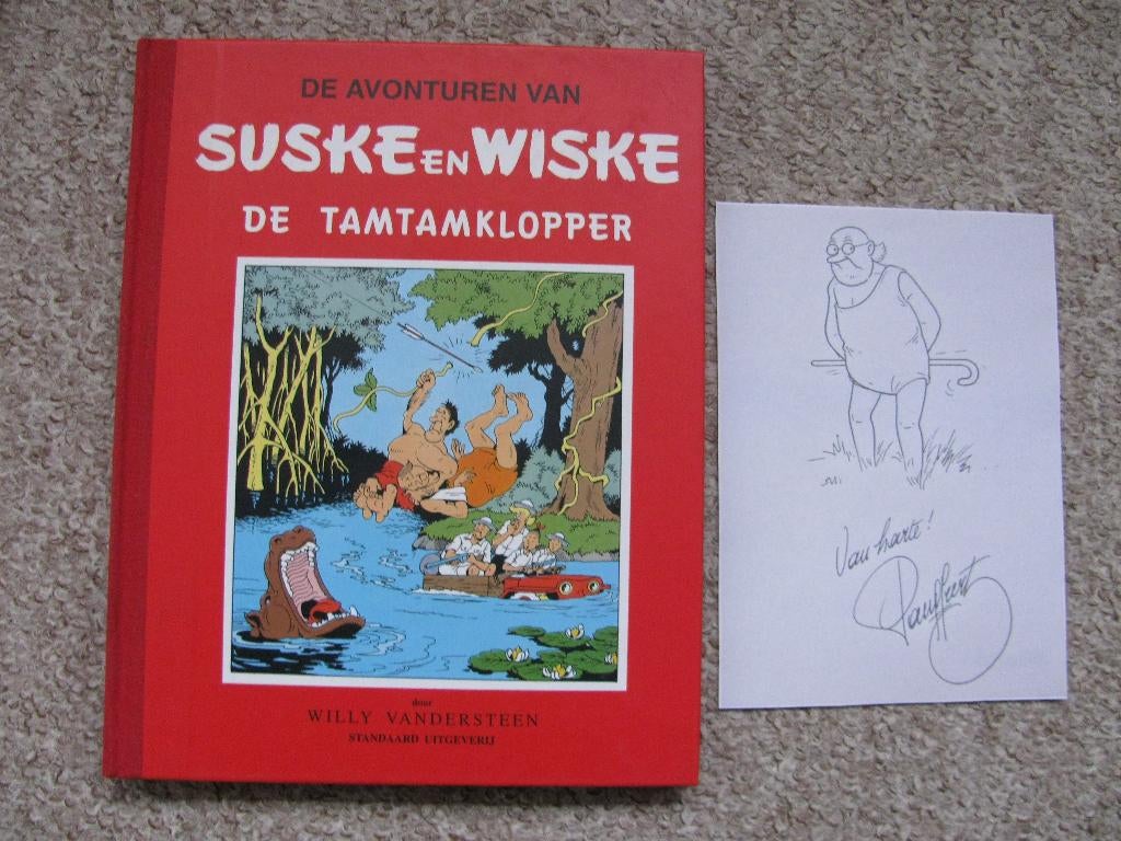 Suske en Wiske 24 Klassiek - De Tamtamklopper + tek P Geerts, Boeken, Stripboeken, Eén stripboek, Nieuw, Ophalen of Verzenden