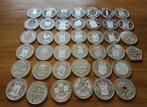 40 Zilveren Ducaat munten. Zilvergehalte 925.