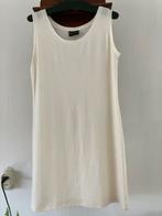 Ophilia creme katoenen tricot jurkje mt M zgan, Ophalen of Verzenden, Zo goed als nieuw, Maat 38/40 (M), Wit