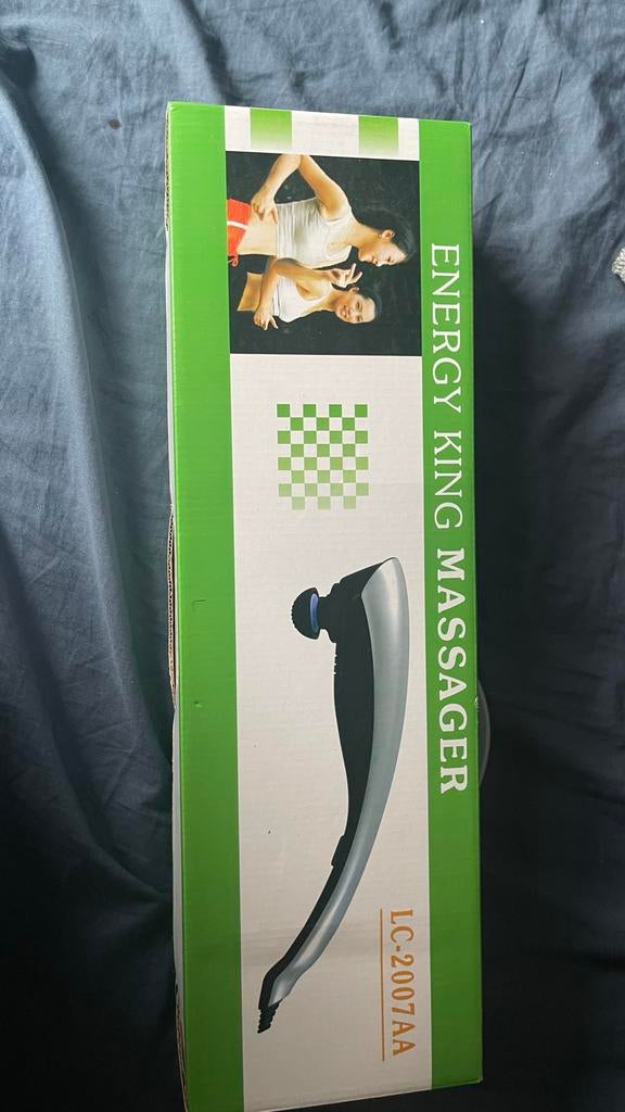 Energy King Massager LC-2007AA - Krachtige Handmassage, Sport en Fitness, Massageproducten, Ophalen of Verzenden, Zo goed als nieuw
