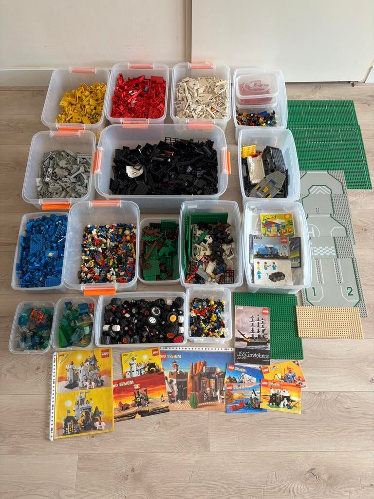 Heel veel lego - jaren ‘90, Gebruikt, Overige thema's, Lego, Ophalen of Verzenden