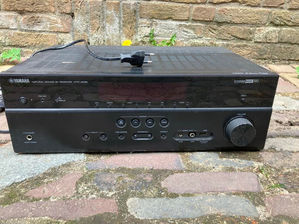 Yamaha HTR-4065 receiver, Audio, Tv en Foto, Versterkers en Receivers, Ophalen, Gebruikt, Yamaha, 120 watt of meer