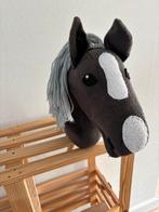Hobby horse - Bruin met witte bles en grijze manen, Ophalen, Zo goed als nieuw, Jongen of Meisje