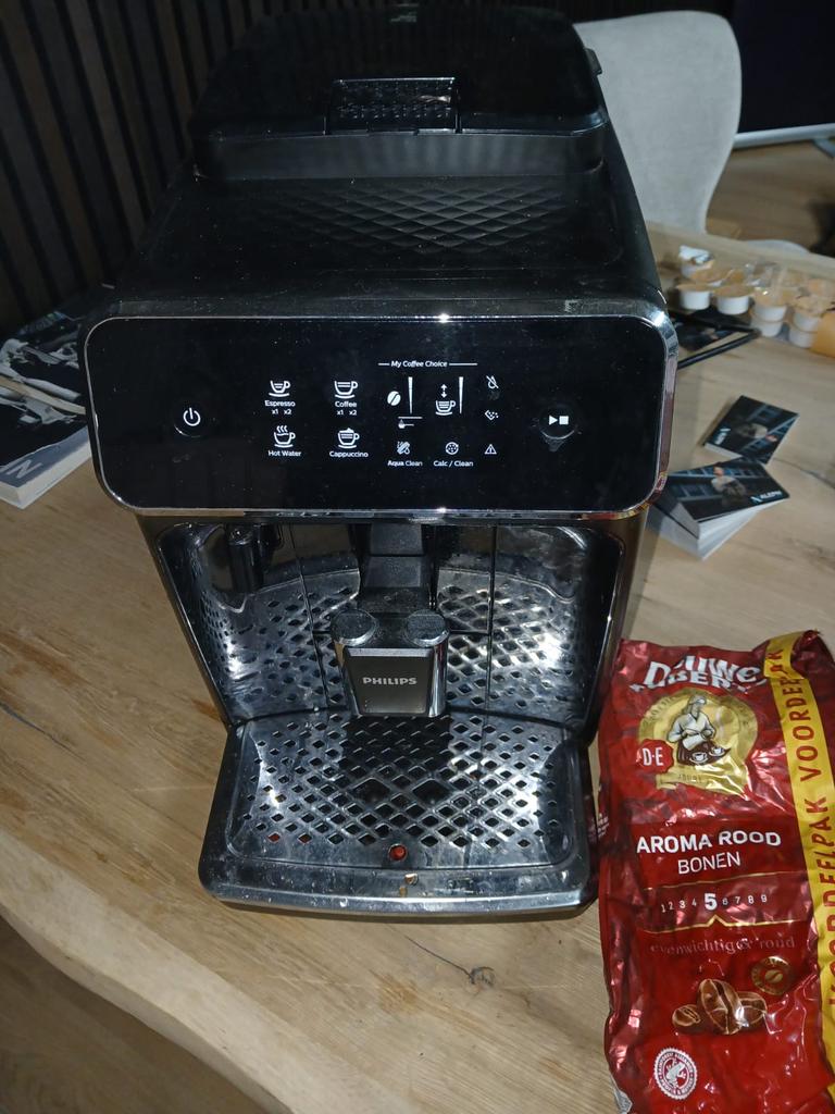 Philips koffie automaat, Ophalen, Afneembaar waterreservoir, Gebruikt, Koffiemachine