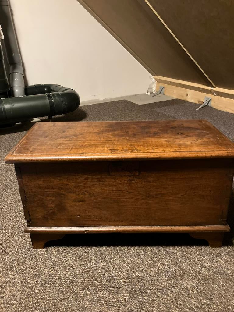 Prachtig oud kistje  Bieden!, Ophalen, Minder dan 50 cm, Gebruikt, 50 tot 100 cm