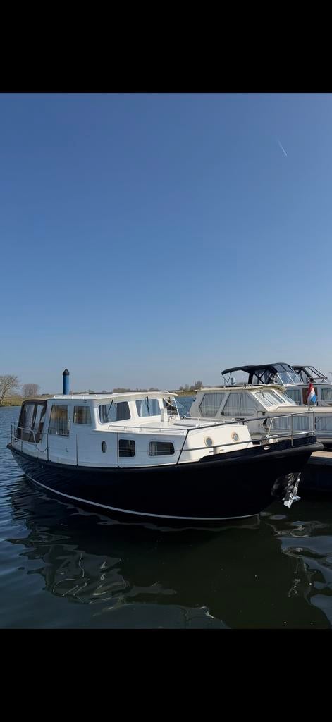 Vlet 9.50 OK - Goed onderhouden en vaarklaar, Ophalen, Gebruikt, Staal, Diesel