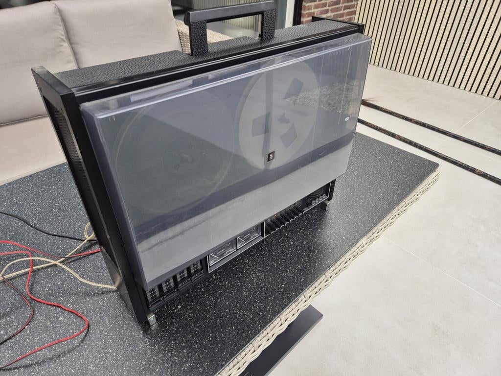 Grundig TK 850 Hi-Fi Bandrecorder met stofkap, Audio, Tv en Foto, Bandrecorders, Ophalen, Bandrecorder, Met banden