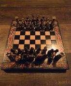 Mooi handgemaakt gedetailleerd schaakspel uit Peru, Ophalen of Verzenden