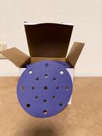 Schuurpapier klittenband 150mm 17 stofgaten nieuw 50 stuks, Ophalen of Verzenden