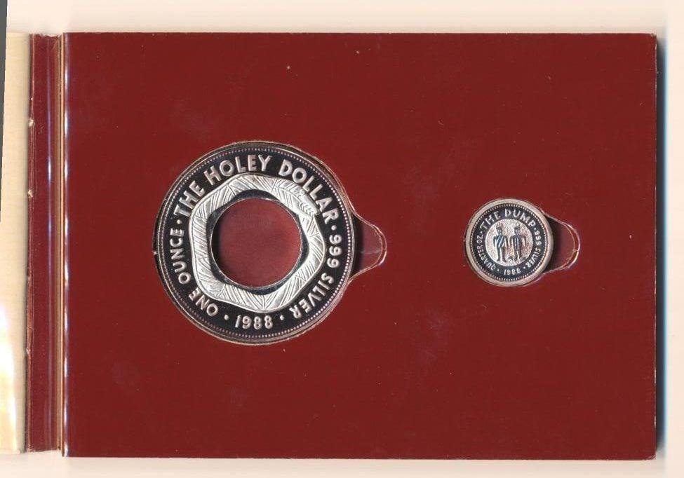 Australië 1988 Zilveren Holey Dollamr and the Dup