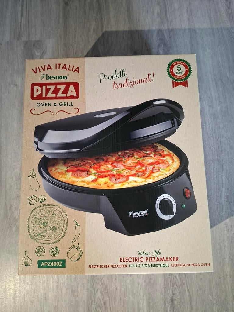 Bestron pizza oven en grill (nieuw!), Ophalen of Verzenden