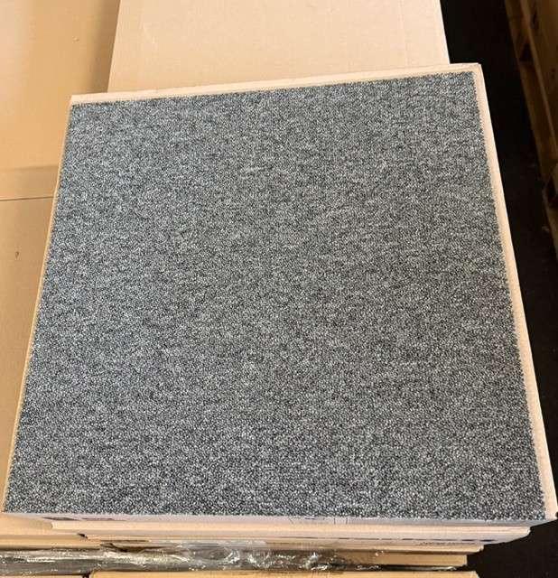 Desso Stratos 9096 grijs/bruintint 50x50cm tapijttegels new, Huis en Inrichting, Stoffering | Vloerbedekking, Niet ingevuld, Crème