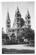 AK Roermond - Munsterkerk., Verzenden, 1940 tot 1960, Ongelopen, Limburg