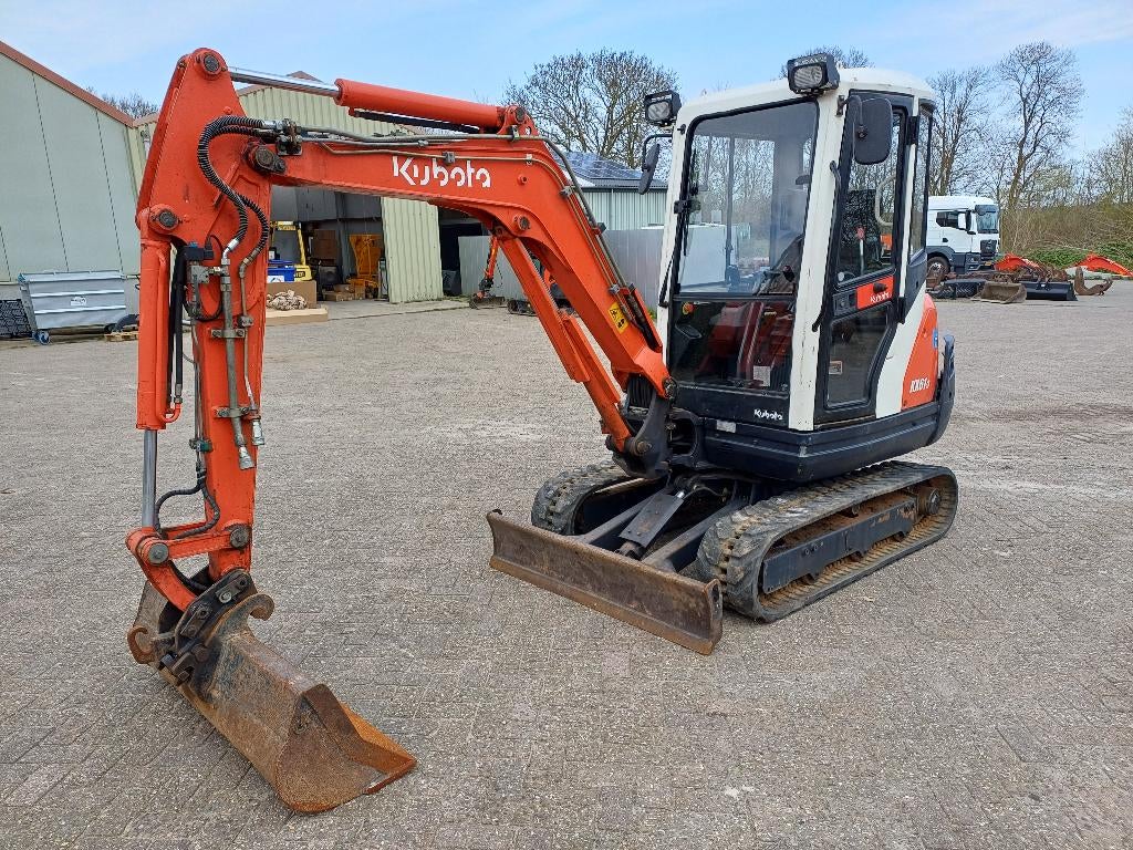 Kubota KX61-3 bj: 2005 mini graafmachine, Zakelijke goederen, Machines en Bouw | Kranen en Graafmachines, Ophalen, Graafmachine