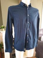 Hallinger stoere donker blauwe overhemd mt XL 43 44 blouse, Kleding | Heren, Overhemden, Hallinger, Zo goed als nieuw, Halswijdte 43/44 (XL)